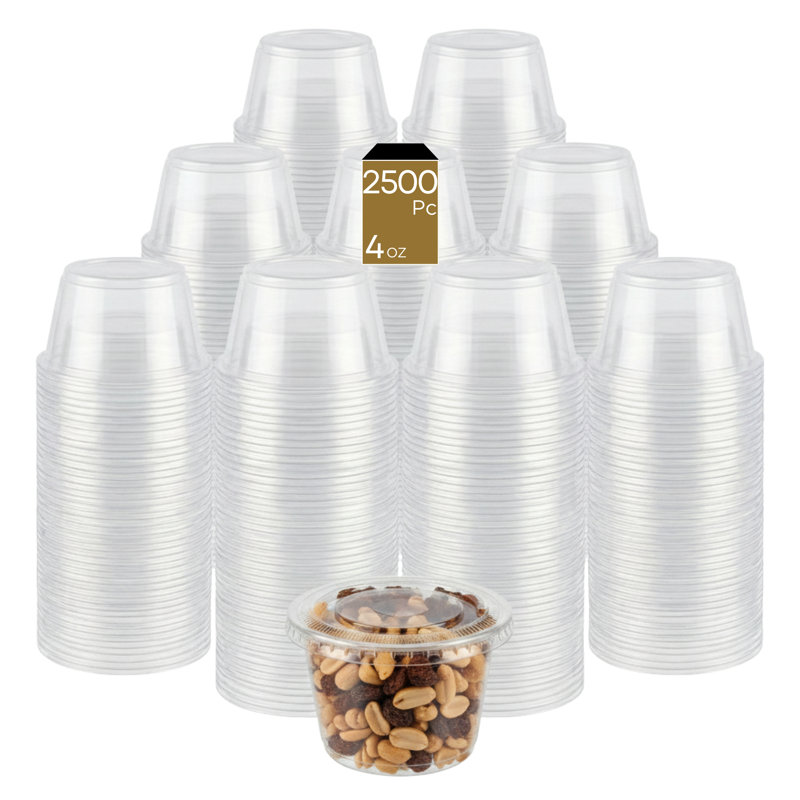 Portion Cup (PP), 4oz, 2500-Pack
