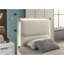 Structure de lit simple contemporain Pearl White-1108990836