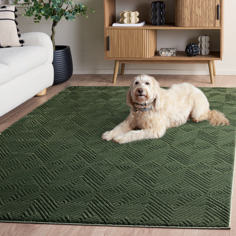 Tapis géométrique Theodis Revive Performance, Rectangle 5 pi 3 po x 7 pi 7 po