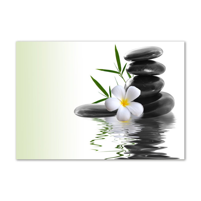 Zen Stones - Wrapped Canvas Print