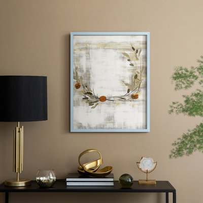 «Christmas Holiday Art DCCL XXVII», reproduction d'art encadrée - bois massif