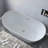 59'' x 28.75'' Freestanding Soaking Acrylic Bathtub