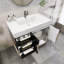 Ensemble de meuble-lavabo simple 35,4 po Maoz-436647388