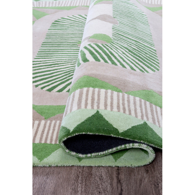 Ressington Oriental Wool Hand Woven Area Rug, Rectangle 160 x 230cm