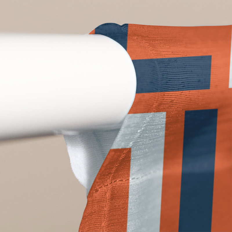 Rideau de luxe Washington, Denver Football Orange/Blue/White