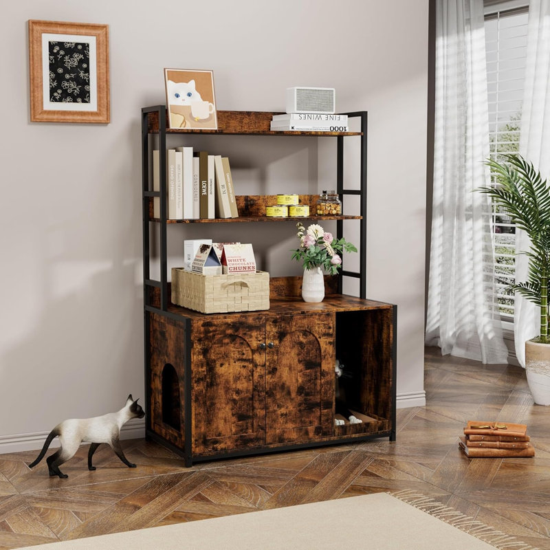MDF Litter Box, Brown