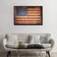 « rétro flag on barnwood », peinture sur toile-34987897-72458145