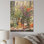 Fauvist Herbs Pottery Flavors III - Herbes florales sur bois