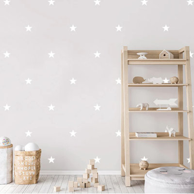 Adhésif décoratif cinq étoiles