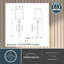 Camden Steel Candle Wall Light-152366689