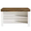 Table de bar en bois 55,12 pouces avec tablettes de rangement, table de bistro Farmhouse Home pour cuisine, bistro-574301974