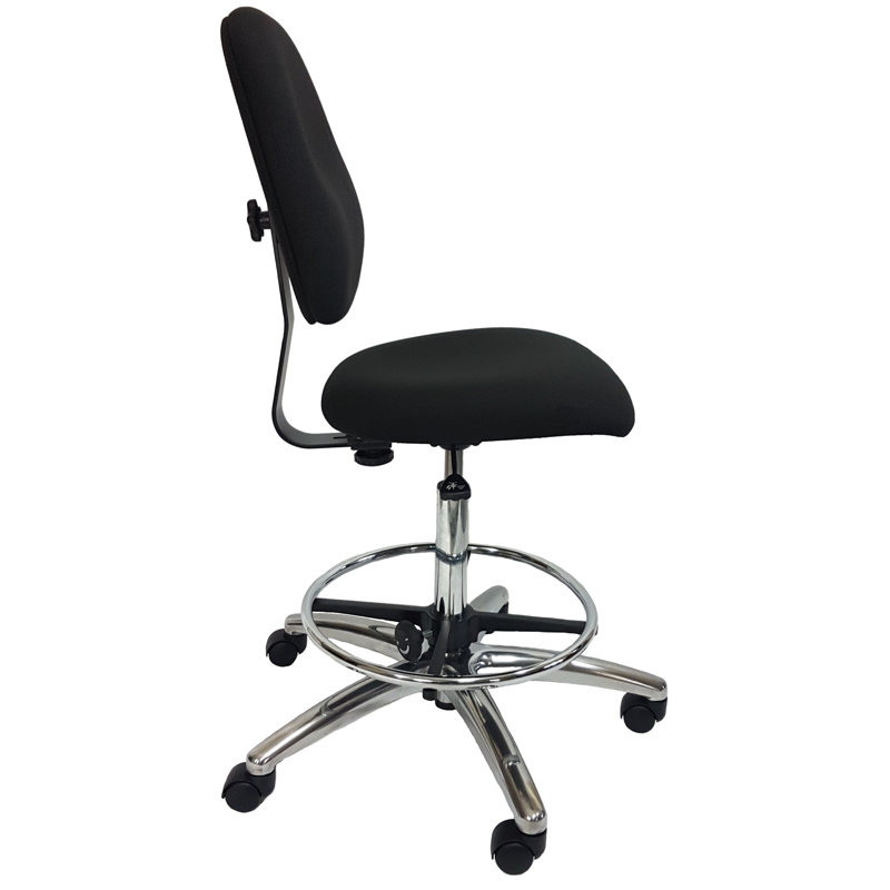 Drafting Chair, Black