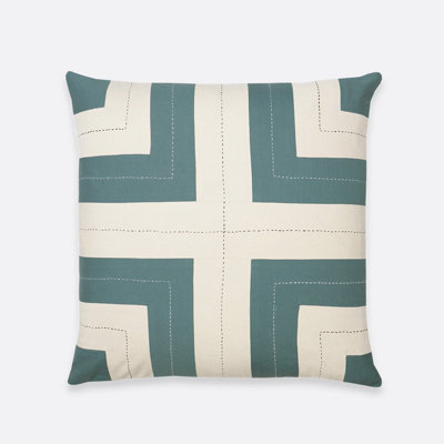 Interlock Square Pillow Cover & Insert