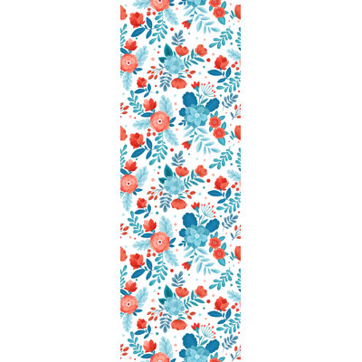 Julia Peel & Stick Floral Roll