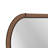 Verge Oval Mirror Woven