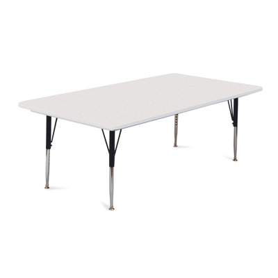 Table d'activité rectangulaire à hauteur ajustable