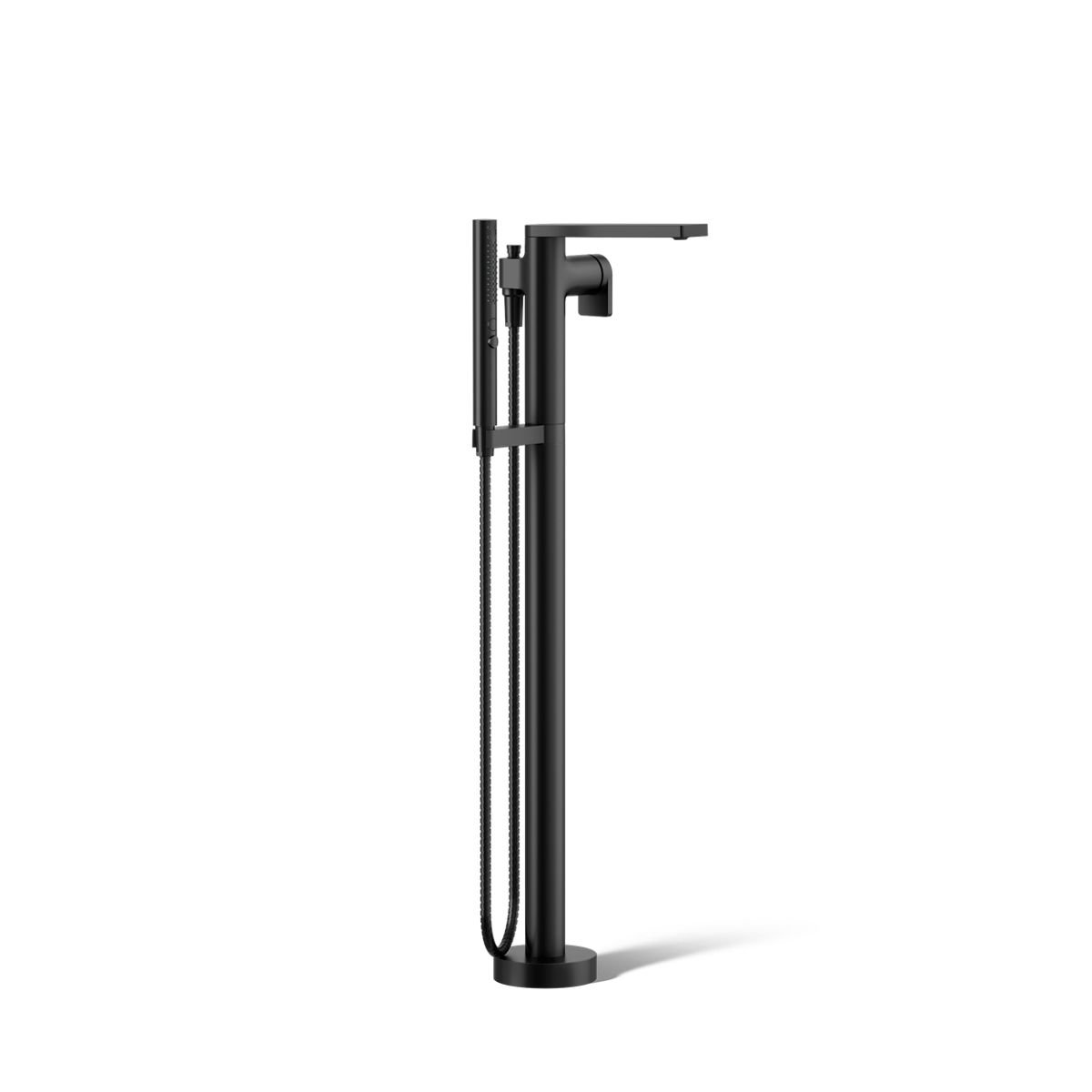 Composed Freestanding Bath Faucet, Matte Black