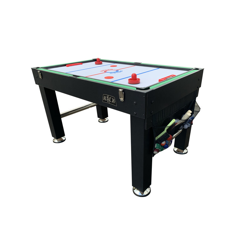 Table multi-jeux 2-en-1 55 po KICK Tetrad, Noir