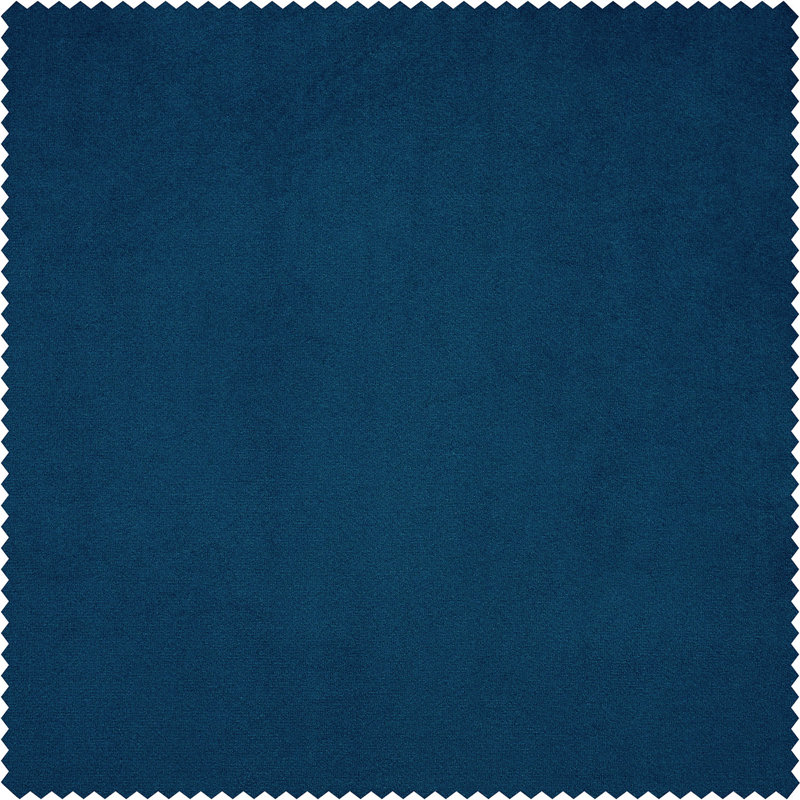 Rideaux en velours moelleux Matra pour chambre à coucher ‑ rideaux obscurcissants pour les fenêtres de salon, panneau simple