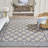 Roseta Hand Hooked Wool Pile Geometric Rug-22210890