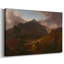 L'encoche des montagnes blanches (Crawford Notch) - Thomas Cole - toile tendue avec châssis-1839-1122674618