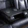 210.5" 3 - Piece Black Vegan Leather LED Power Reclining Sectional