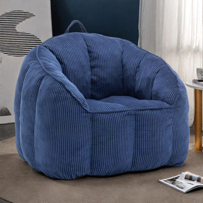 Giant Bean Bag Chair Sofa with Armrests for Adults and Teens