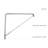 Puglia Shelf Rod Bracket Steel Shelf Rod Bracket for Closet Storage Shelf with Hook, Pack of 3, White – Design House-2040832607