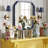 Baltic Wood Scalloped Wall Mirror-968096687