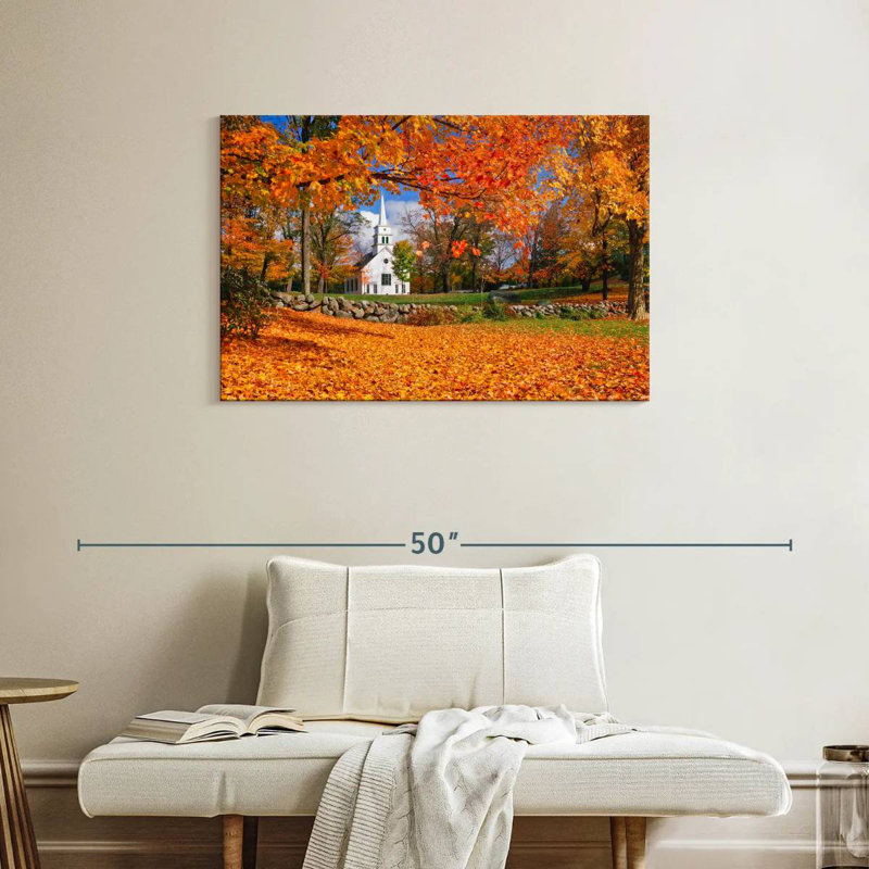 Couleurs d'automne Adella New Hampshire, H 24 po x l 36 po