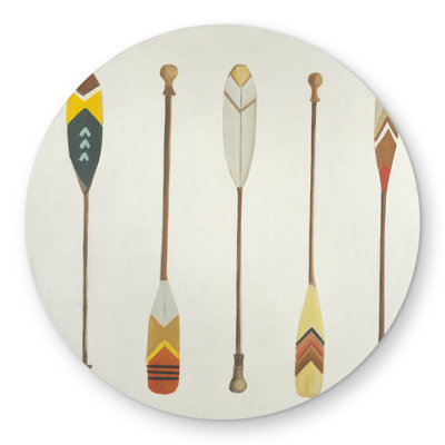 Canoe Paddles Rug | Sports & Games Outdoor Home Decor