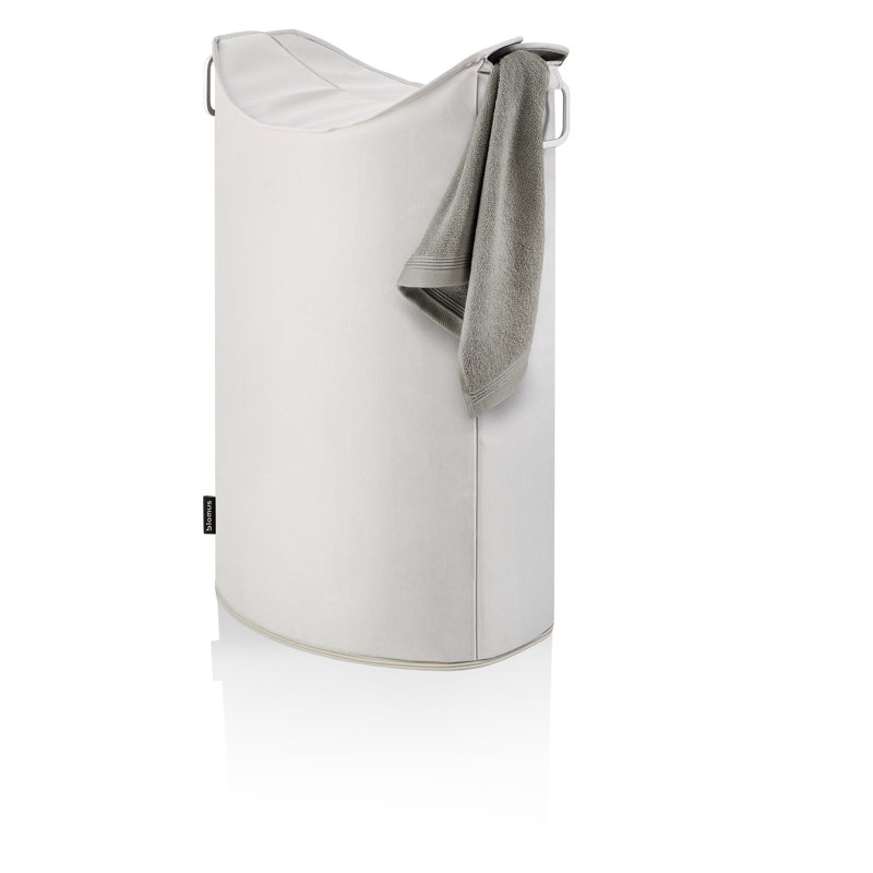 Frisco Laundry Hamper, Sand, 26.8' H x 12.6'' W x 18.5'' D