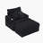 Comfortable Spring Armchair and Ottoman Set with Cup Holder and Corduroy-898069722