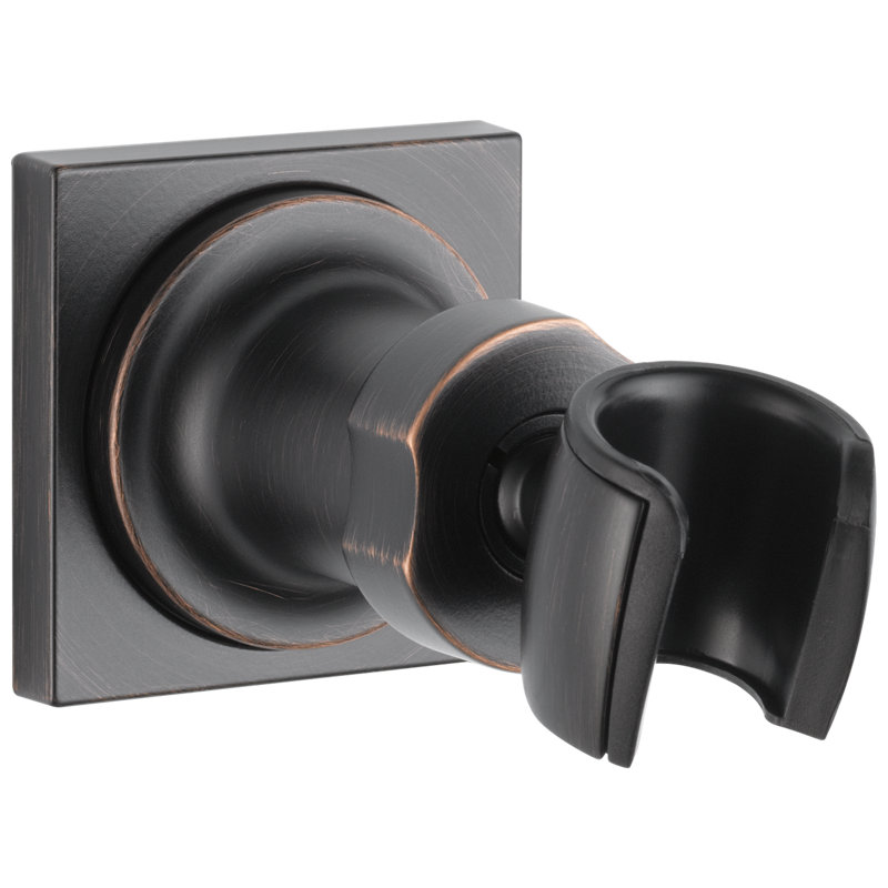 Adjustable Square Wall Mount for Hand Shower, Venetian Bronze