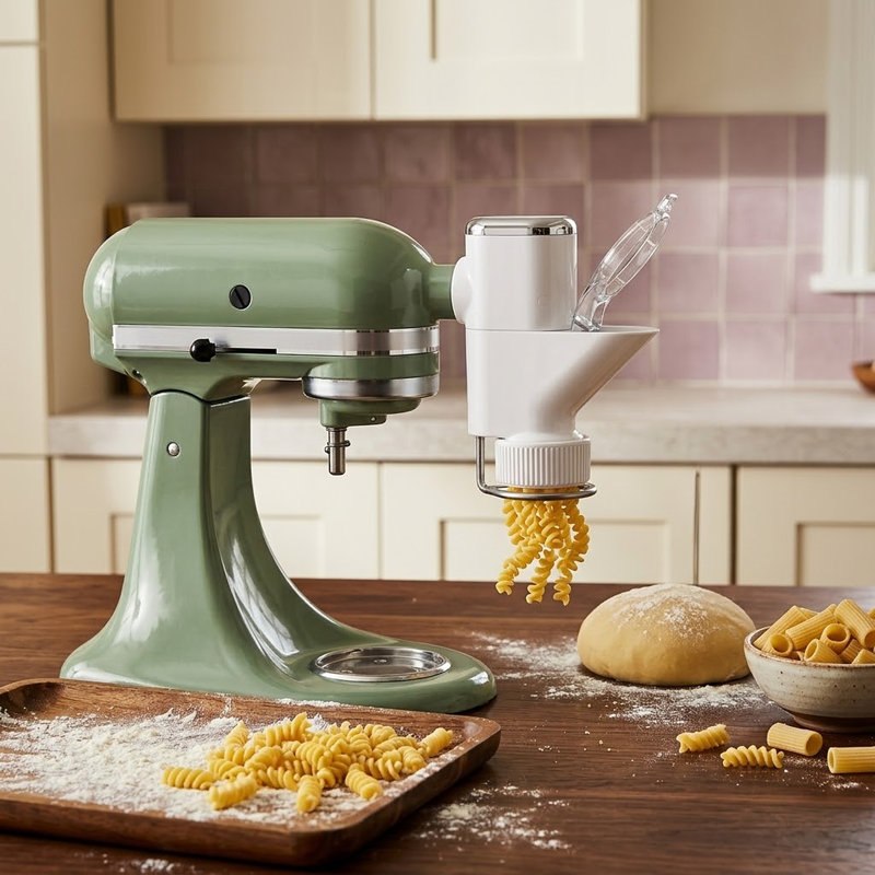 Teamson Select Piece Pasta Press Attachment Set