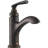 MOEN Hilliard 1.2 GPM Single Hole Bathroom Faucet with Pop-Up Drain Assembly and Duralast Technology
