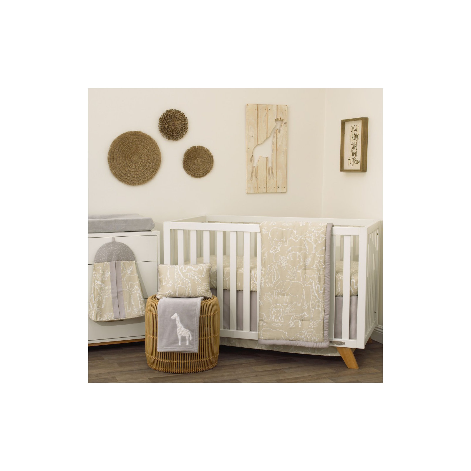 Dalkeith 8 - Piece Crib Bedding Set