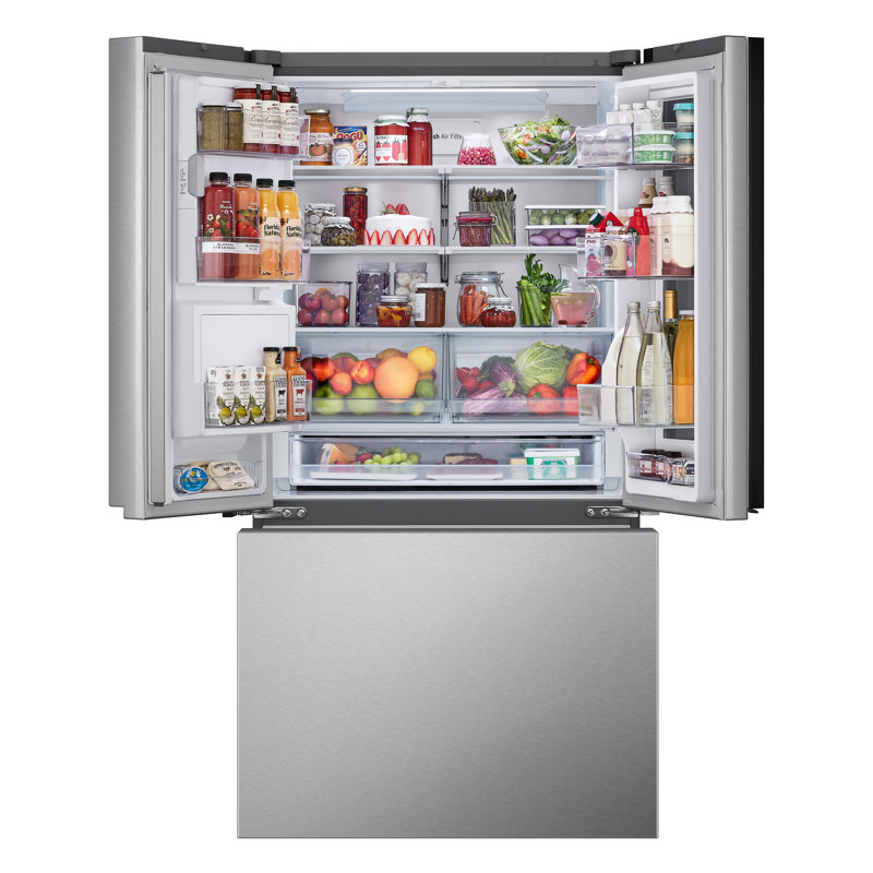 LG 26 cu. ft. Smart Counter-depth Max French Door Refrigerator with Instaview Door-in-door