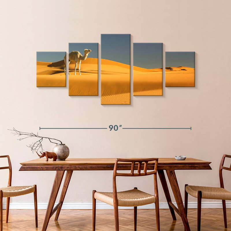 Sahara Desert Camel, 42" H x 92" W