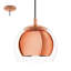 Claydon 1 - Light Copper Dome Pendant