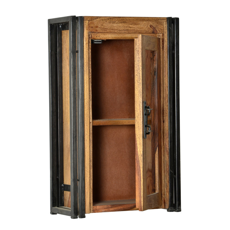 Lehoux Solid Wood Wall Bathroom Cabinet