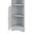 Corner Storage Cabinet, Tall Storage Cabinet With 2 Doors And 3 Shelves, Open Shelf For Bathroom, Kitchen & Living Room-114222142