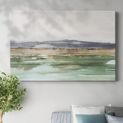 Serene Mountain View I-Gallery Wrapped Canvas