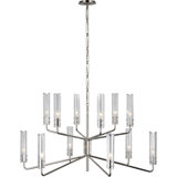 AERIN Casoria Large Two-Tier Chandelier