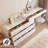 Dalasha Easy Installation Expandable 47.24 '' - 90 '' Cream Color Modern Makeup Vanity