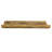 Boho Hand Carved Curved Wood Tray