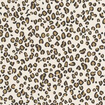 Damisa Mustard Leopard Print Wallpaper