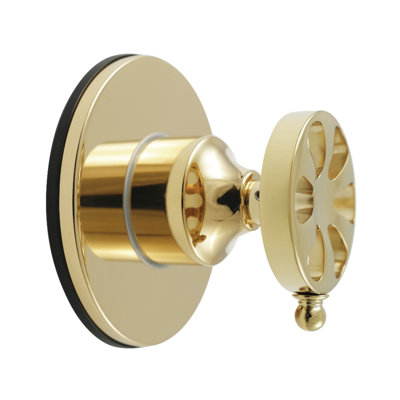 Kingston Brass Belknap Single-Handle Three-Way Diverter Valve With Round Trim Kit