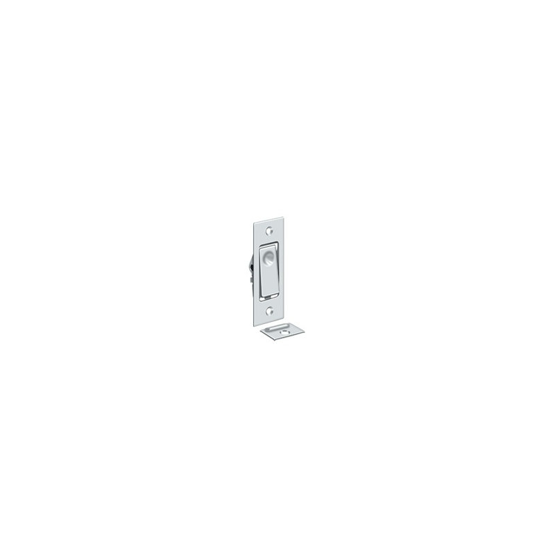 Pocket Door Hardware, Polished Chrome