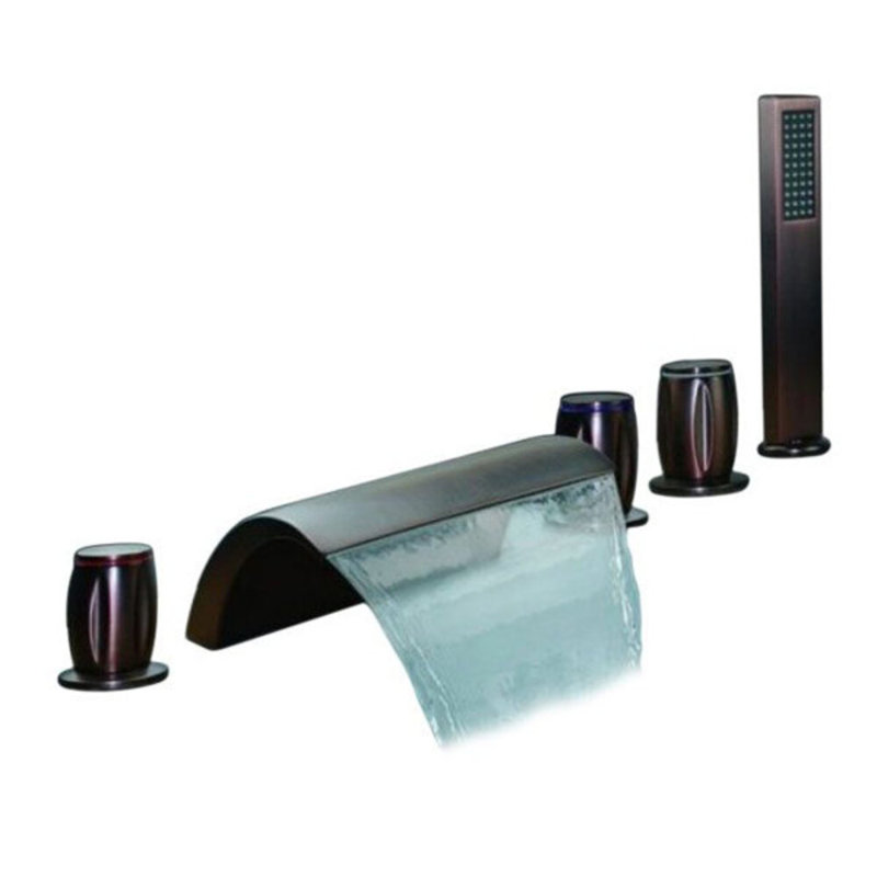 Robinet pour baignoire cascade Juno Roman
